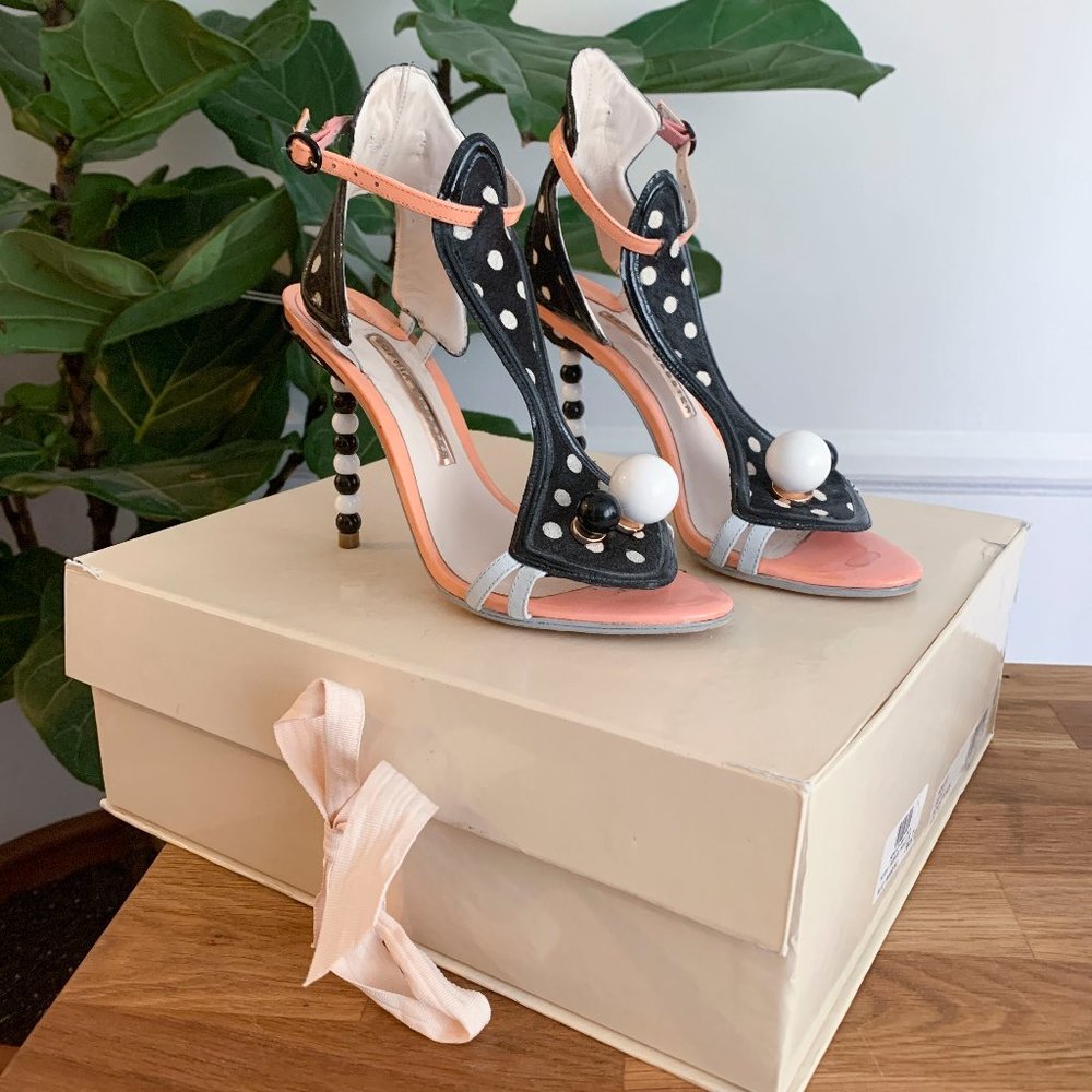 Sophia Webster Mollie Polka Dot Heel